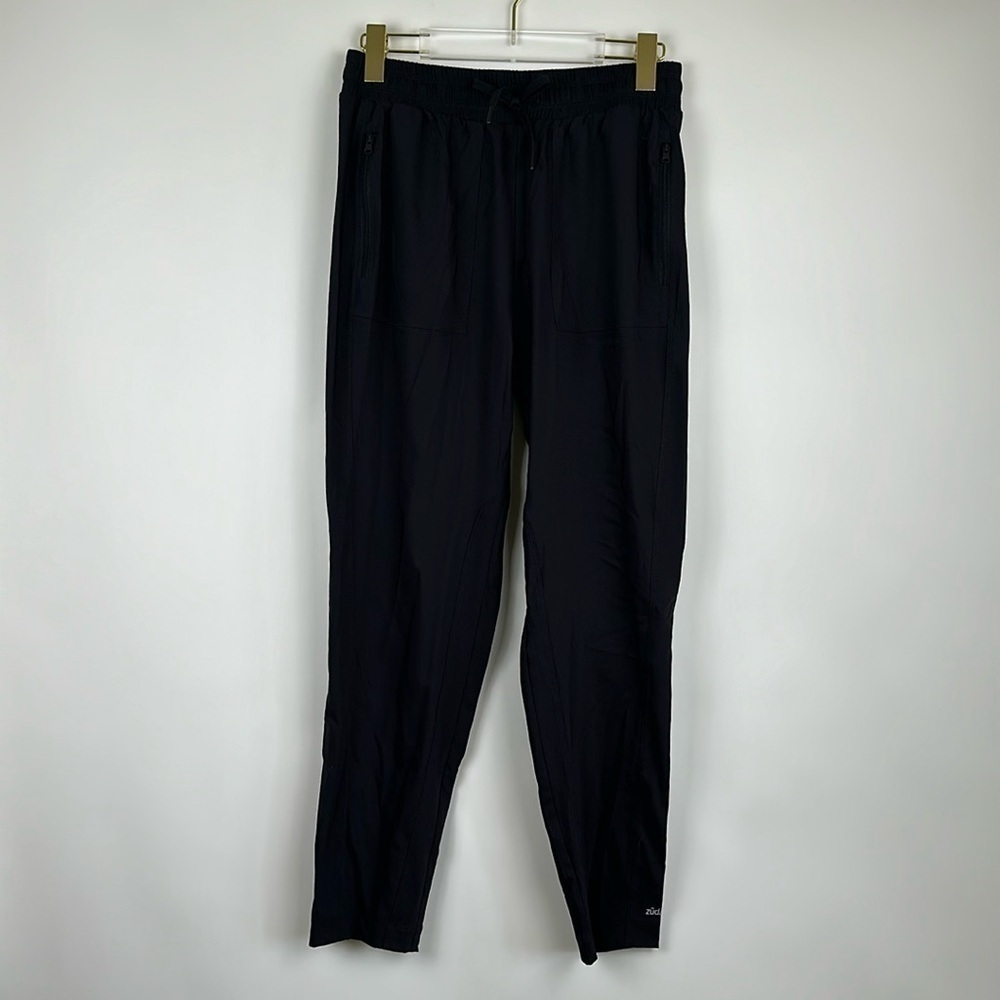 Zuda Women's Pull-on Cityscape Ankle Length Pants Black Size XS